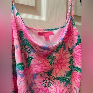 Lilly Pulitzer spaghetti strap top.
